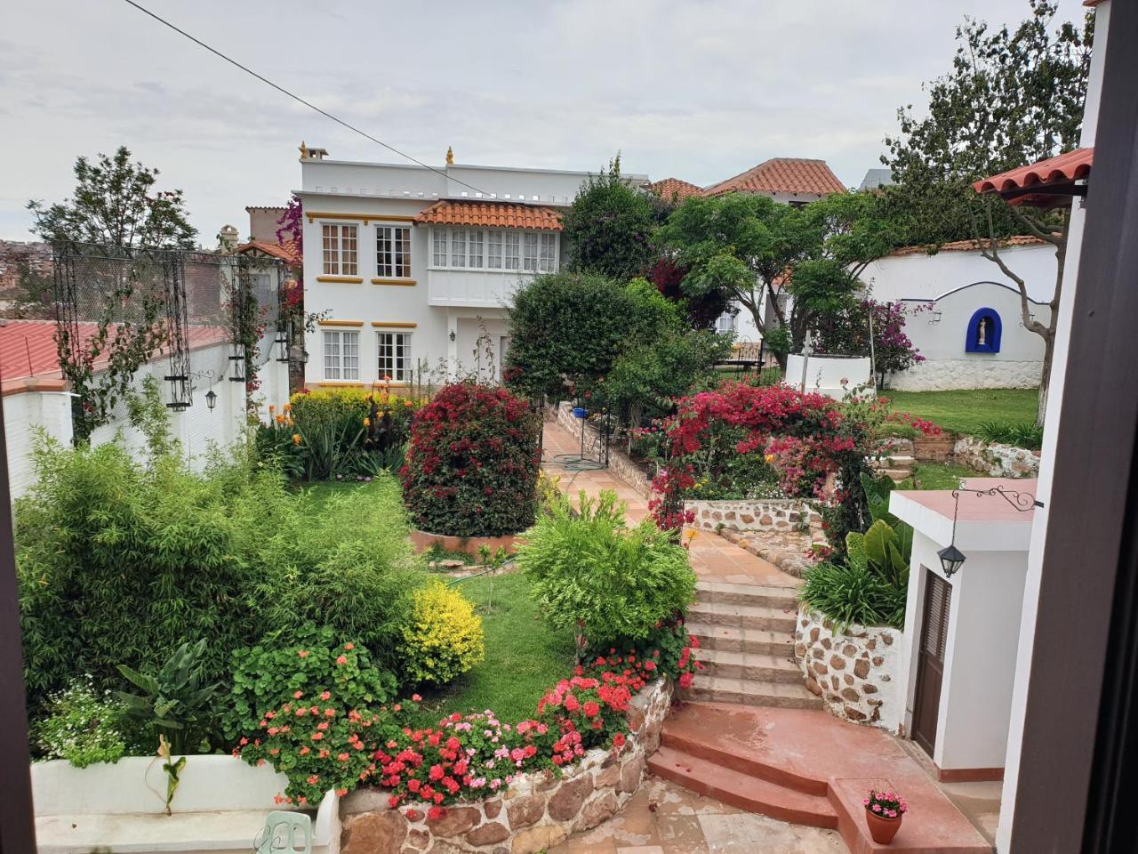 El Jardin De Su Merced B&B Sucre Exterior foto