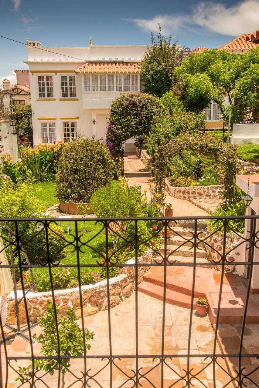 El Jardin De Su Merced B&B Sucre Exterior foto