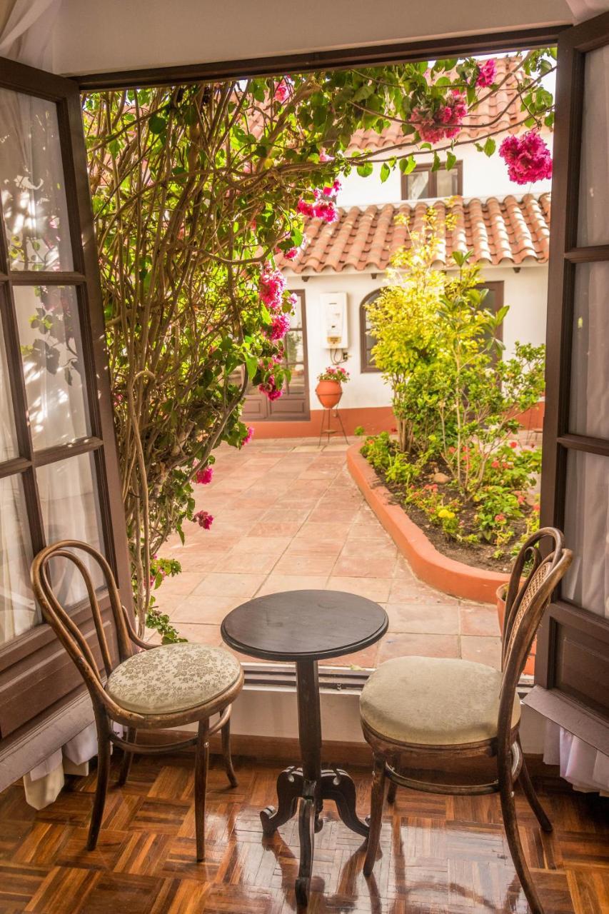 El Jardin De Su Merced B&B Sucre Exterior foto